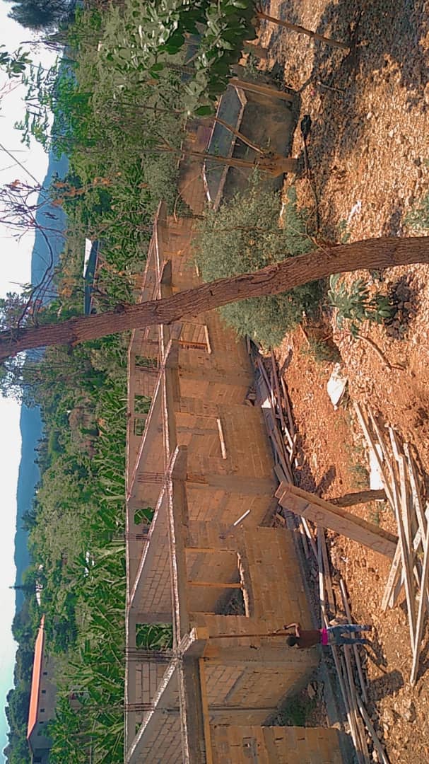 Chantier — progression des murs